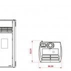 Stufa a pellet Ecofire Aurora 12 Pro 2 Palazzetti bianca